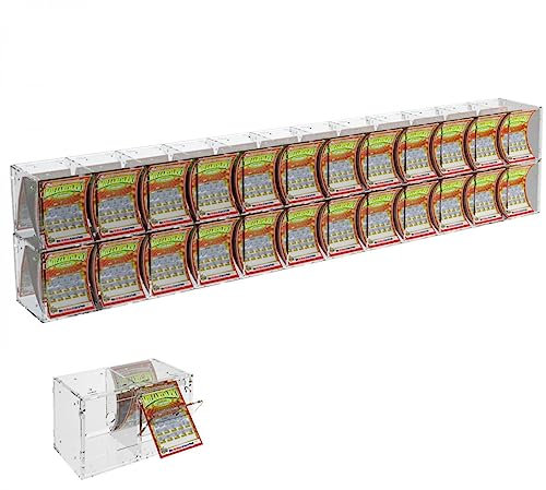 Avà srl Theke- oder Hängedisplay für Rubellose aus Plexiglas transparent mit 24 Fächer