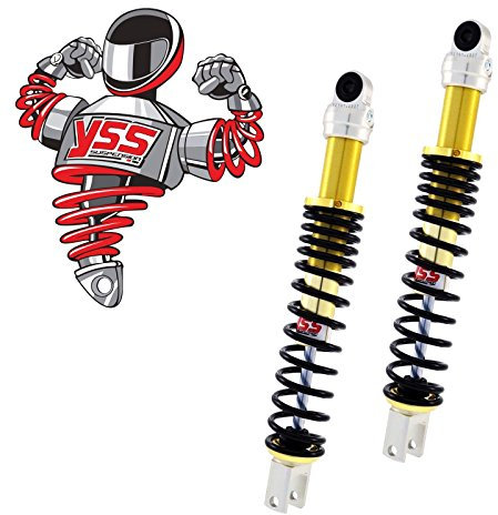 Paar verstellbare Stoßdämpfer hinten YSS Code: TE302-400T-03AL-X für Honda SH 300 2007 - 2010