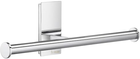Smedbo Pool Double WC-Ersatzrollenhalter, Silber