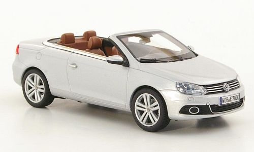 VW Eos, silber, 2011, Modellauto, Kyosho 1:43