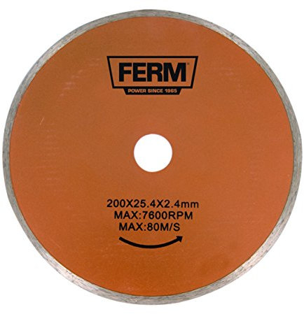 FERM Lama diamantata 200 mm - per tagliapiastrelle