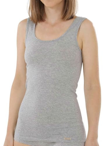 Comazo Damen Achselhemd Earth 10130276401 Gr. 42 in grau-Melange
