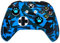 Taifond Anti-Slip Silicone Controller Cover Protective Skins for Microsoft Xbox One S & One X Controller with Two Thumb Grip Caps (Camouflage Blue)