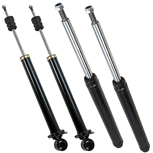 BESTPRICE 4x Gasdruck Stoßdämpfer Vorne und Hinten Federbein, Kompatibel mit A udi 80 B4 Avant (8C5), 80 B4 Stufenheck (8C2)