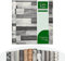CV Cusion Vinyl Flooring | PVC Decking Roll, Non-Slip Laminate Floor Covering (Foamed) Cuban Oak Grey 909M Elegant Wood Effect Textured Surface Flooring (200 x 200 cm)