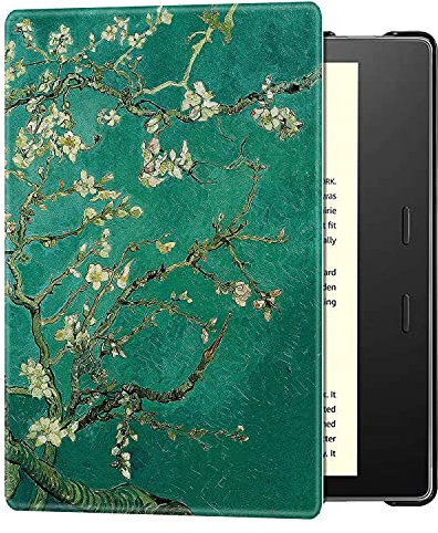 Étui en PU pour Kindle Oasis [9e génération - 2017 / 10e génération - 2019] - Housse de Protection Ultra-Mince et légère