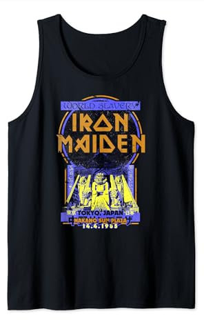 Iron Maiden - Powerslave Japan Flyer Tank Top