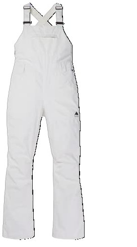 Burton Damen Avalon GORE-TEX 2L Trägerhose, Stout White, Größe S