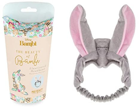 MAD BEAUTY Beauty of Bambi Thumper Make-up-Stirnband, hält das Haar ordentlich aus dem Gesicht fern, bequemes, Verwendung beim Make-up, Auftragen von Cremes oder Gesichtsmasken