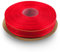 Netuno 1 x Chiffonband Rot mit Goldfaden 15 mm x 22 m Organza Band Polyester Schleifenband transparent Geschenkband Dekoband für Geschenke Hochzeit Weihnachten Kommunion Taufe Basteln Dekorieren