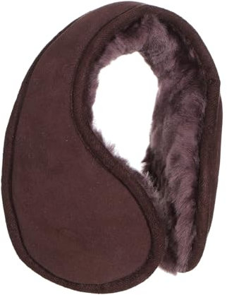 Harrys-Collection Earmuff aus Lammfell, Kopfgröße:Einheitsgröße, Farben:dunkelbraun