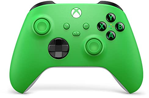 Xbox Wireless Controller – Velocity Green for Xbox Series X|S, Xbox One, and Windows Devices (Renewed)