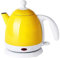 LHDQ Fast Boil, Electric Water Kettle, 304 Stainless Steel, Rapid Boil, Auto Shut-Off, Boil-Dry Protection, Coffee Kettle, 4min, 1000W,Yellow