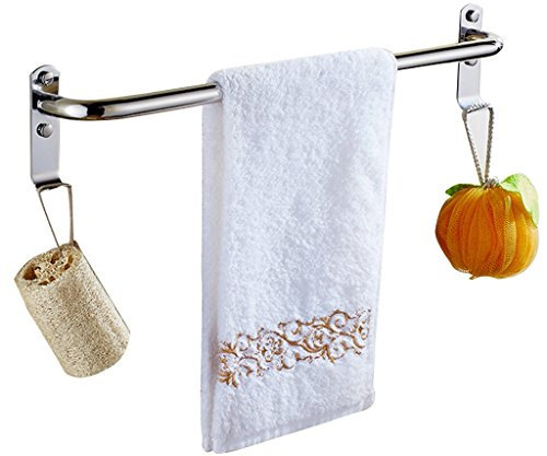 Toallero Toallero de cocina Barra para toallas Soporte para toallas Gancho para barra única Toallero para colgar en la pared Soporte para toallas para baño Balcón Colgador de torre para colgar toallas