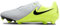 NIKE Phantom Gx II Academy FG/MG, Zapatillas de fútbol Hombre, Plateado/Negro/Verde Fluorescente, 45 EU