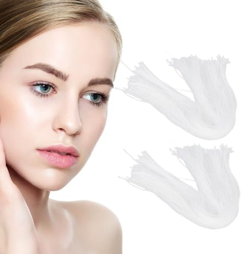 Confezione da 500 Fili Proteici per il Viso Riducono le Linee Sottili e Migliorano l'elasticità. Filo di Collagene Riassorbibile per il Lifting del Viso