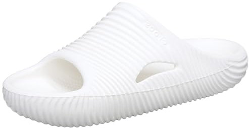 Crocs Unisex-Adult Mellow Recovery Slides, White Tide, 10 UK Men / 12 UK Women