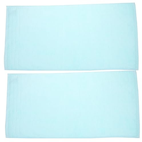 TINEASUR 2piezas Toallas De Algodón para Adultos Toallas Faciales Extragrandes para Baño y Hogar Suaves y Absorbentes