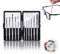11 Stück Mini Schraubendreher Set, Eyeglass und Uhrmacher Repair Kleine Schraubenzieher, Kleine Präzisions Uhrmacher Schraubendreher Kit für Uhren Brillen Juwelier Mini Werkzeuge Reparatur