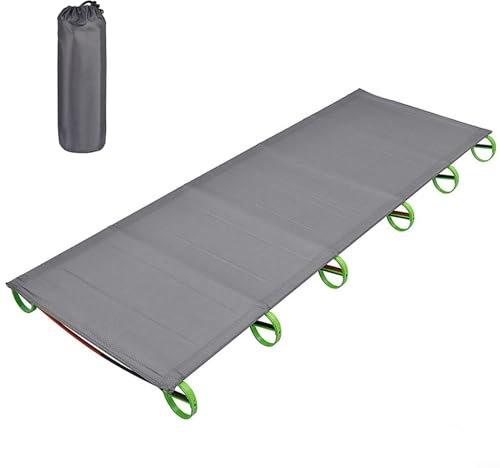 Ultraleichtes, tragbares Aluminium-Klappbett für Zelt, Wandern, Outdoor-Reisen