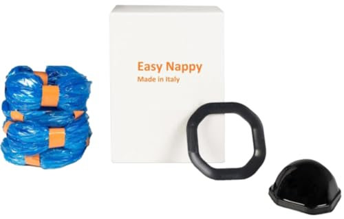 Easy Nappy Windelfutter-Nachfüllpackungen kompatibel mit Dress Up - Angelcare Mit Zwinge zur Wiederverwendung des Behälters und Kugel zum einfachen Nachfüllen (4)