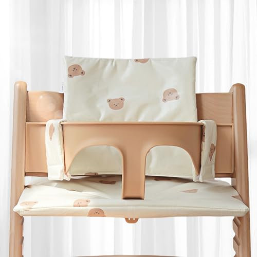 GOEDCH Set di riduttori per seggiolone, antiscivolo, con rivestimento laminato, facile fissaggio per seggiolone Stokke Tripp Trapp