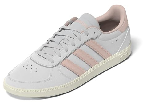 adidas Damen BREAKNET Sleek Shoes, Chalk White/Blush pink/Off White, 40 2/3 EU