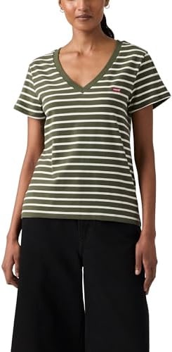 Levi's Damen Perfect Vneck T-Shirt (1er Pack)