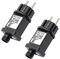 Lioggyet 2 x Alimentatore per trasformatore da 24 V, adatto per Natale, Halloween, decorazioni per apparecchiature a LED, spina UE