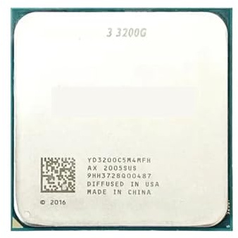 Processore 3 R3 3200G CPU Quad-Core da 3,6 GHz 65 W AM4 senza ventola