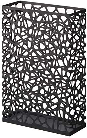 YAMAZAKI Nest Schirmständer, Stahl, Schwarz, L