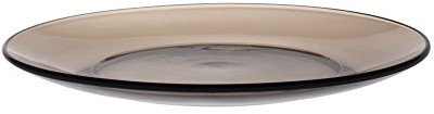 Duralex 3008CF06D1111 Lys Créole Dessertteller, Teller flach, 19cm, Glas, braun, 6 Stück