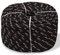 vidaXL Bootsseil Polypropylen 10mm 50m Schwarz Ankerleine Festmacher Seil