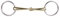 ARBO-INOX® Gebiss Wassertrense Argentan einfach gebrochen (13,5cm)