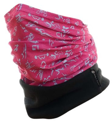 Hilltop® Polar Multifunktionstuch mit Fleece, warmes Schlauchtuch, Schal, Halstuch für kalte Herbst und Wintertage, für Damen und Herren, Trendige Farben, Farbe:Pink Purple - 15