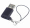 PremiumCord Adaptateur USB 3.0 vers USB-C, Type A mâle, Type C Femelle, Noir