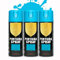 BESCH Pintura Spray 400ml para Metal/Madera/Plástico (Azul Celeste, 400 ml (Paquete de 3)