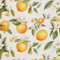 HEKO PANELS Stoff Oxford Wasserdichte Meterware Canvas-Stoff Polyester Nähstoff Dekostoffe Handwerken Wasserabweisend Blickdicht Obst Früchte Aquarell Wasserfarbe 2 Meter 155 x 200 cm DX2412