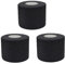 Feisate Halskrause Friseur 3 Rollen 300 Blatt, Friseur Halskrause Papier, Friseur Kreppband Hals, Hals Papier Friseur, Schwarz
