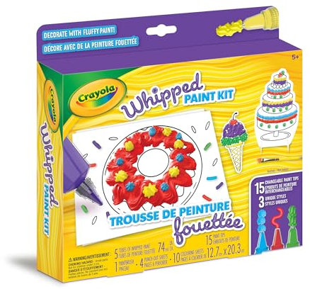 Crayola Kit de peinture fouettée