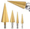 Stufenbohrer 4-42mm 4-32mm 4-20mm 4-12mm 5-35mm HSS Kegelbohrer Kegelsenker (4-32mm)