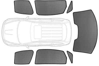 Parasol Parabrisas Coche Parasol para Ventana De Coche Cortina De Malla para Parabrisas Delantero para Ford para Focus para Hatchback para MK2 2004-2010 Segunda Generación Parasol Coche