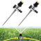TaiXinYuly 2pcs Irrigatori per Prato, Irrigatori per Prato da Giardino,Punta in Metallo, Regolabile a 360 ° Irrigatori da Giardino,Irrigatori da Giardino Multifunzione per Annaffiare Piante,Fiori e Ve