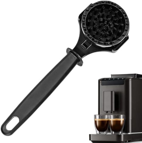 Brosse De Nettoyage pour Moulin À Café - Brosse Filtre Groupe Percolation - Portable pour Nettoyage Dégraissage Rinçage Utilisation Café Restaurant Pâtisserie