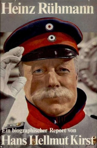 Kirst Heinz Rühmann biographischer Report, Kindler 1969, 278 Seiten, bebildert