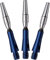 Viper Unisex – Erwachsene Aluminum Shaft Blue Spinster Aluminium-Dart-Schaft, kurz (SH), Blau, 3er-Pack, Short 1.5-Inch