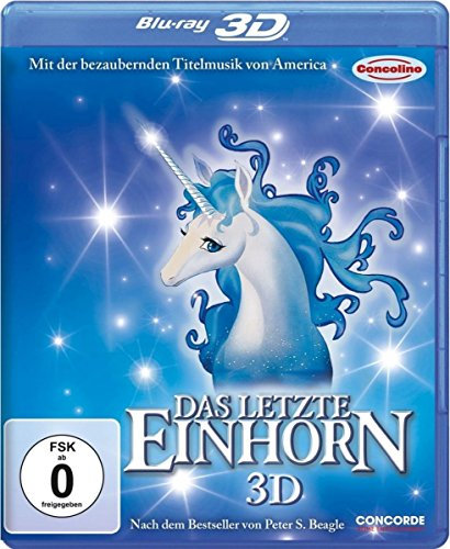 Das letzte Einhorn 3D (Zum 30 Jährigen Jubiläum 2D und 3D Version auf einer Disc) [Blu-ray 3D]