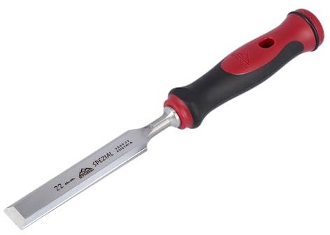 Stubai 356022 Spez. Stemmeisen schwedische Form 2K Heft 22 mm, mehrfarbig