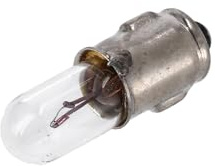 Glühlampe 6V - 0,6W - BA7S - 100mA - 7x23 - z.B. für Schwalbe KR51/1, Star SR4-2 (Markenlampe GLÜWO Germany)
