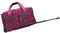 Rockland Seesack zum Rollen, Magenta Leopard, 22-Inch, Reisetasche mit Rollen